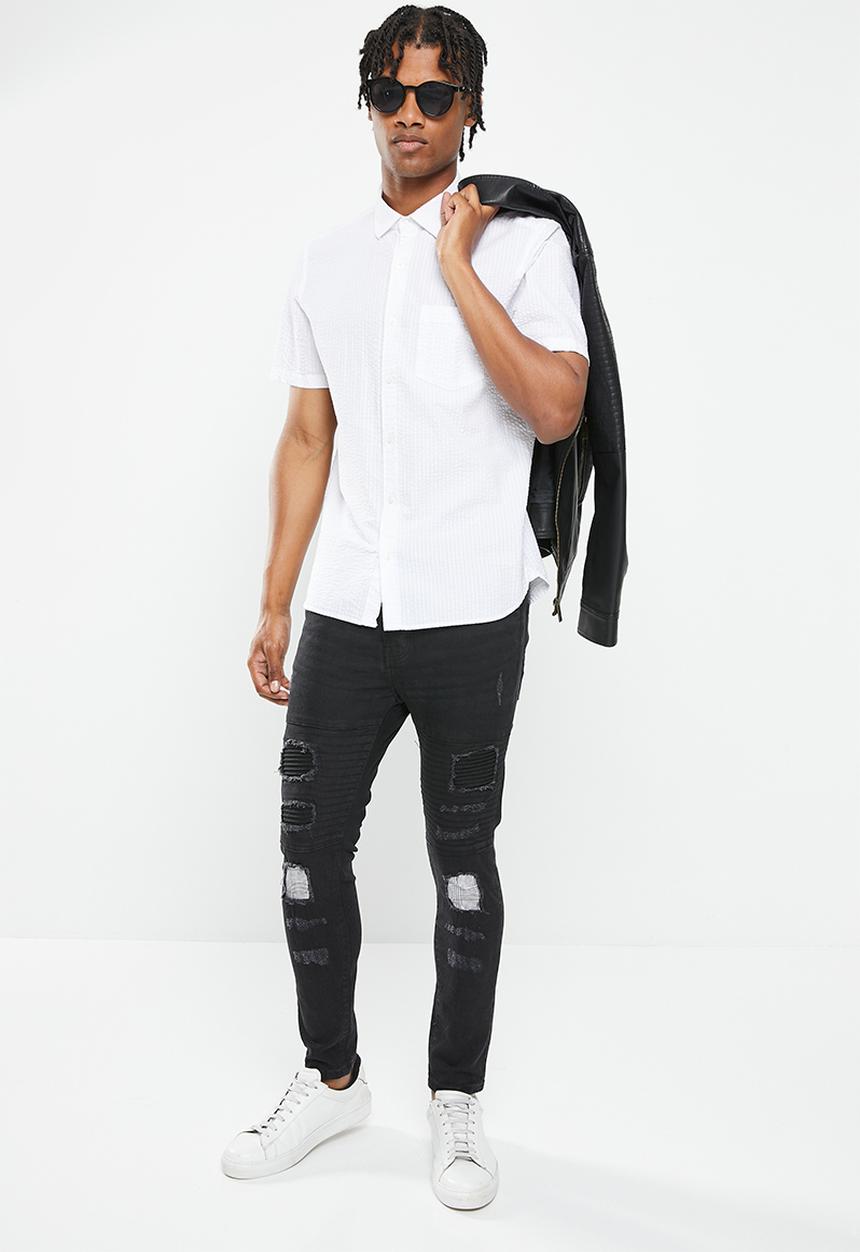 Brave Soul - Mjn-prince biker cut panel - black