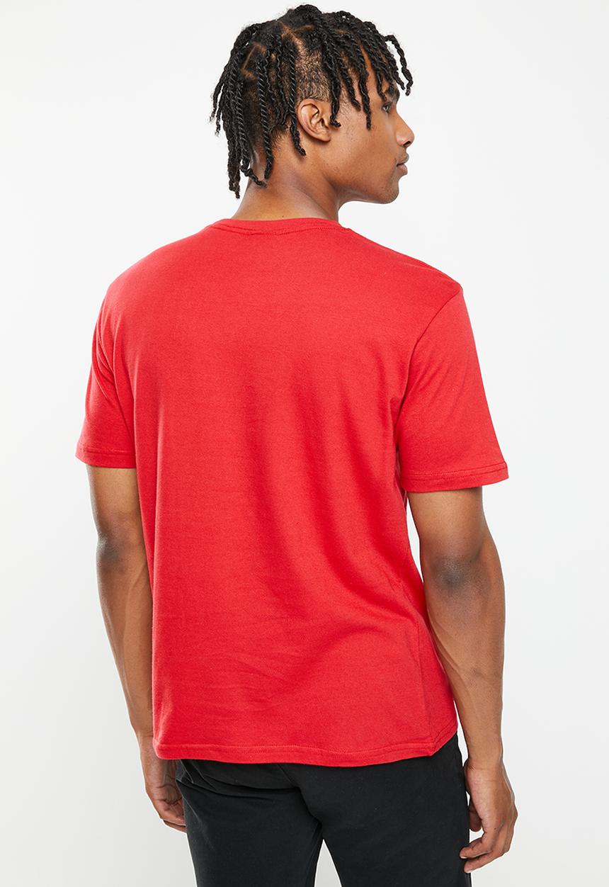 Rip Curl - Surf revival circle tee - red