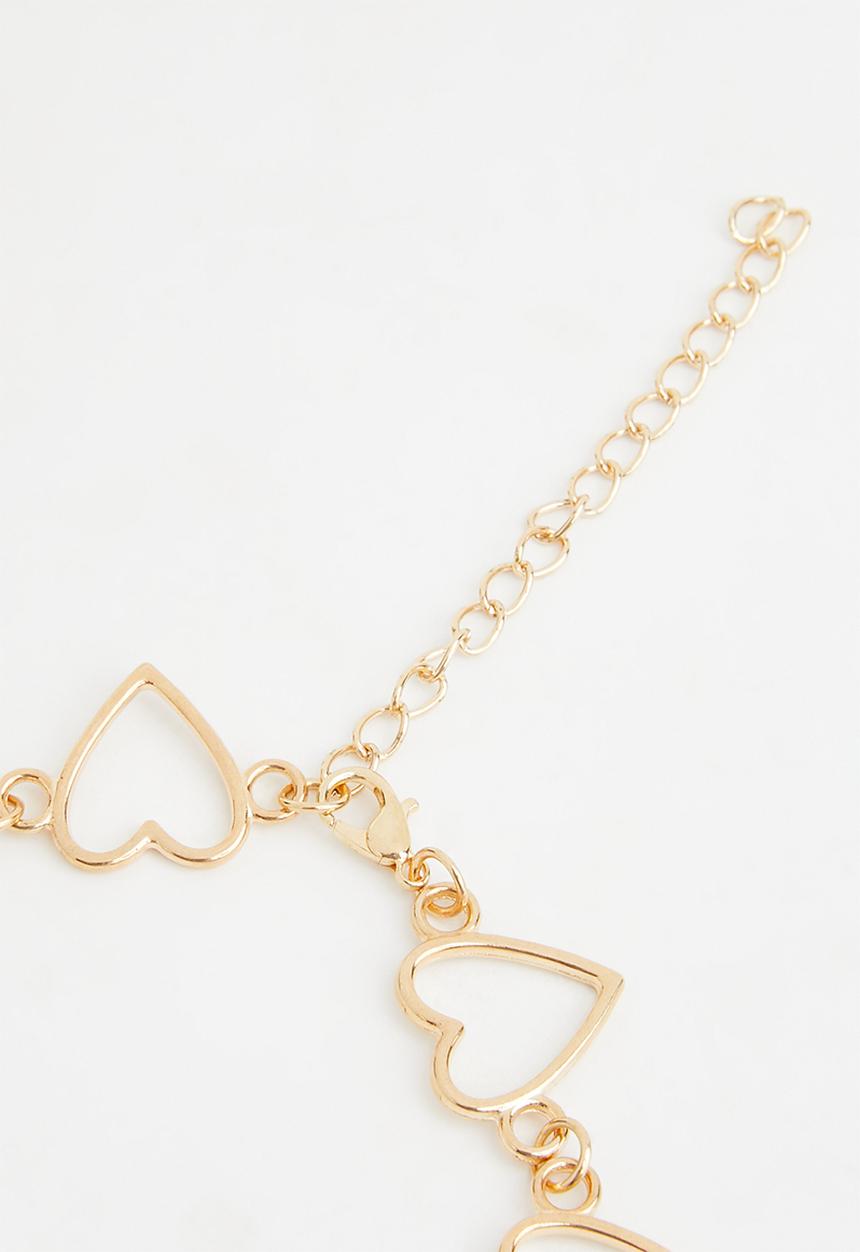Superbalist - Mandy heart necklace - gold
