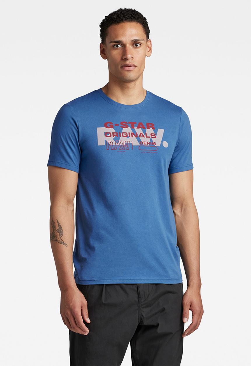 G-STAR - Raw originals slim r t - retro blue
