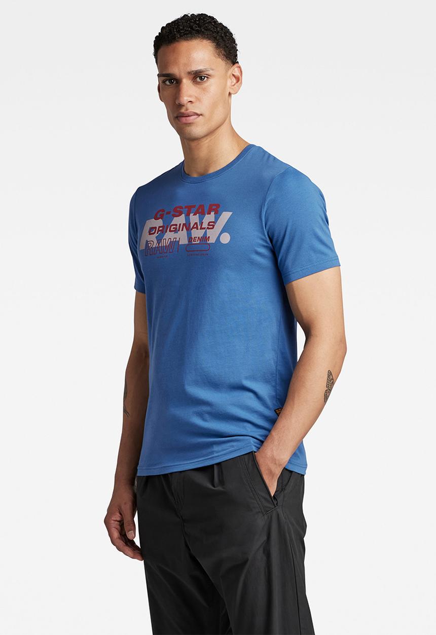G-STAR - Raw originals slim r t - retro blue
