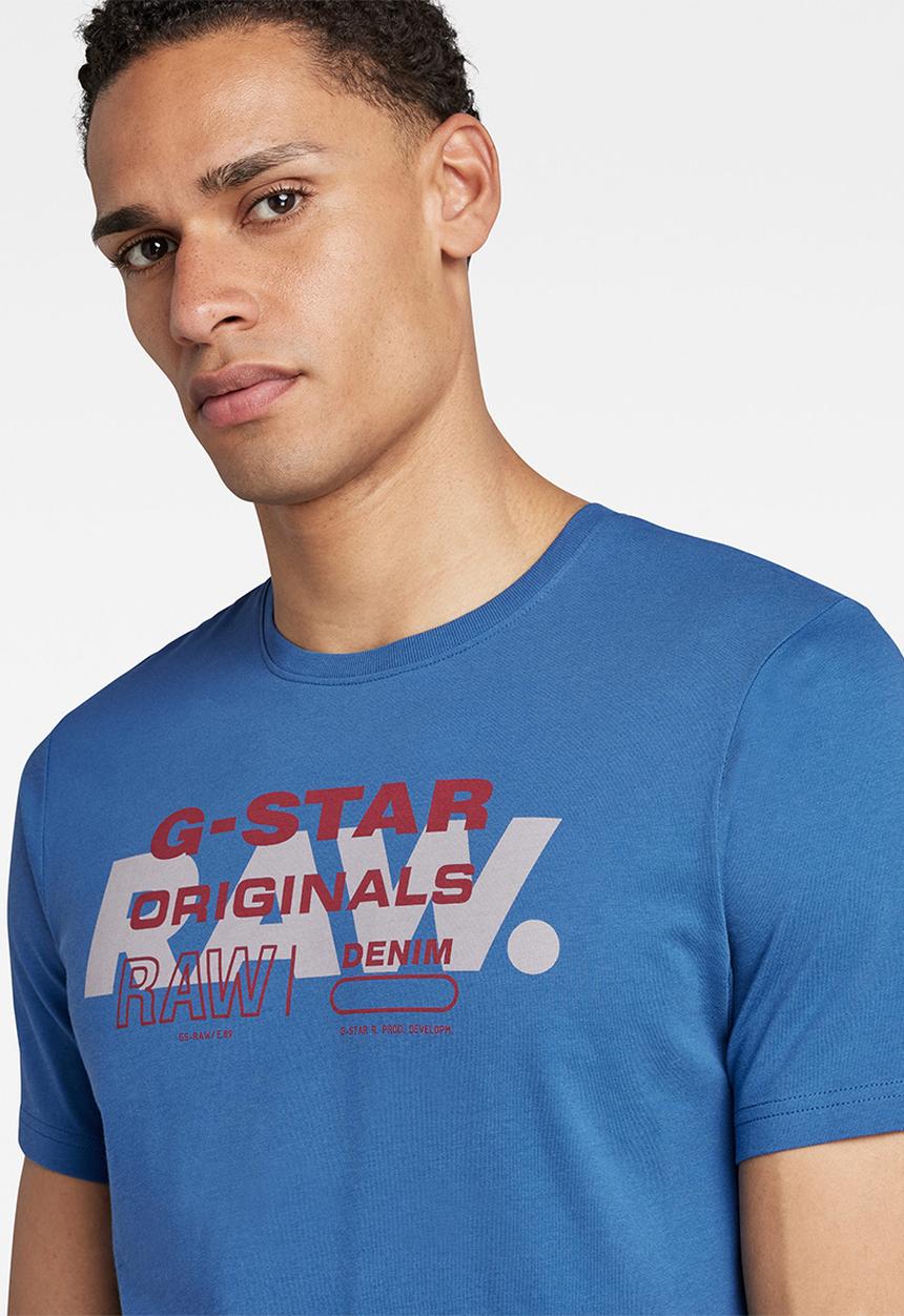 G-STAR - Raw originals slim r t - retro blue