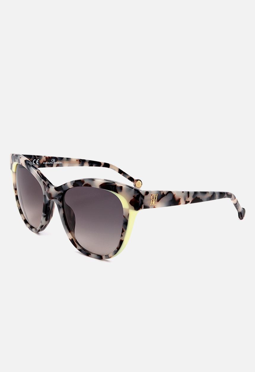 CAROLINA HERRERA - Carolina herrera cah sunglasses - havana white & black