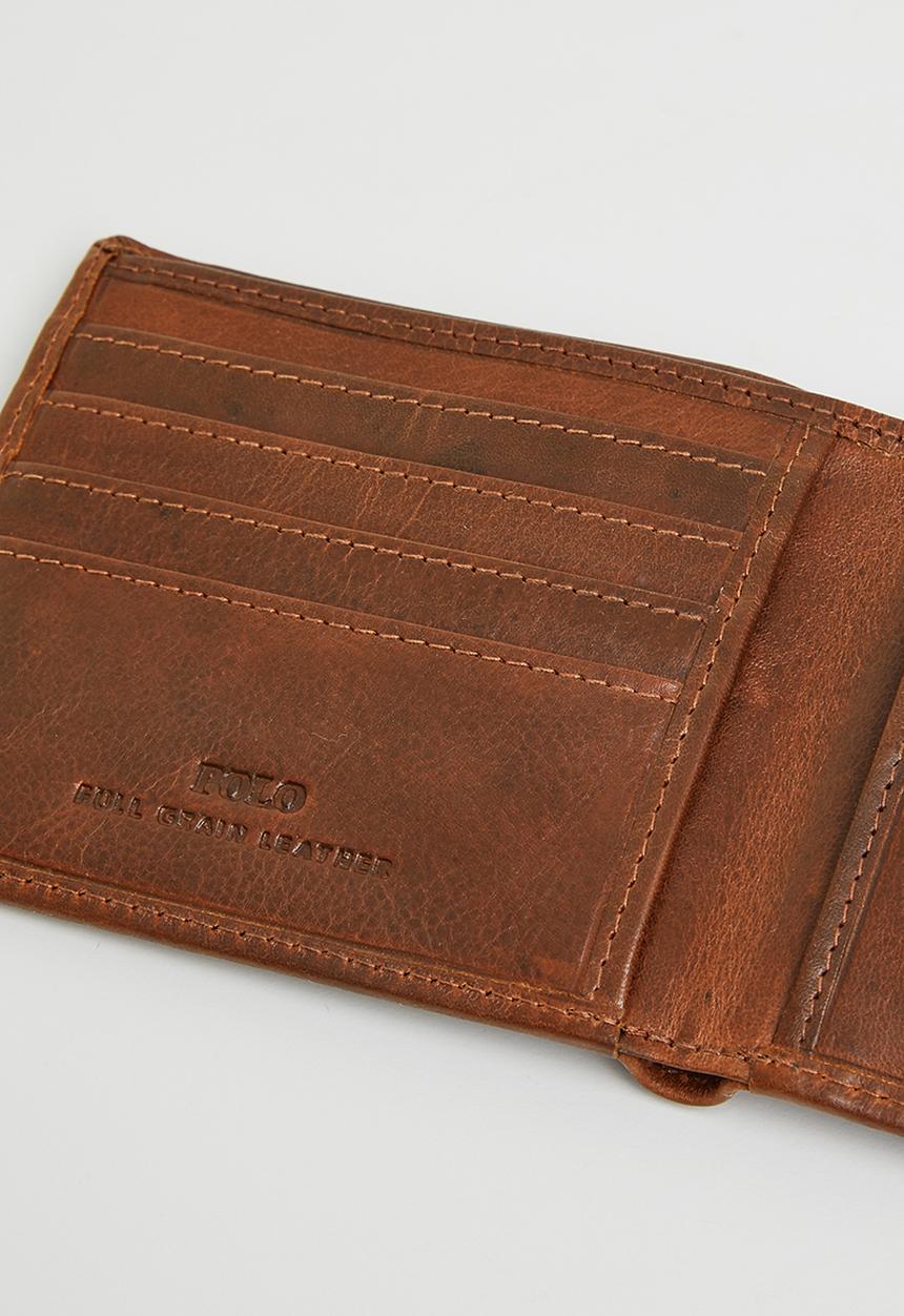 POLO - Etosha credit card wallet - brown