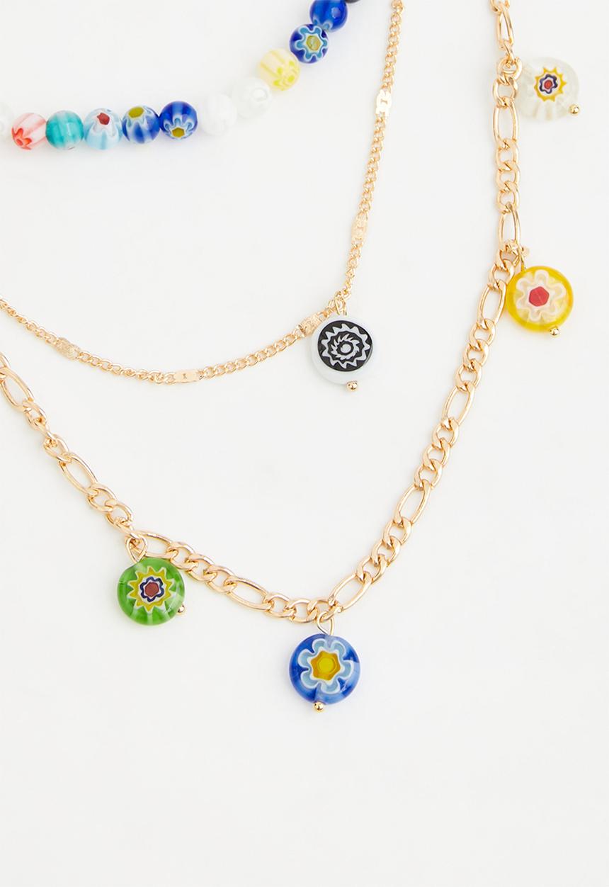 Superbalist - Bailey layered necklace - multi