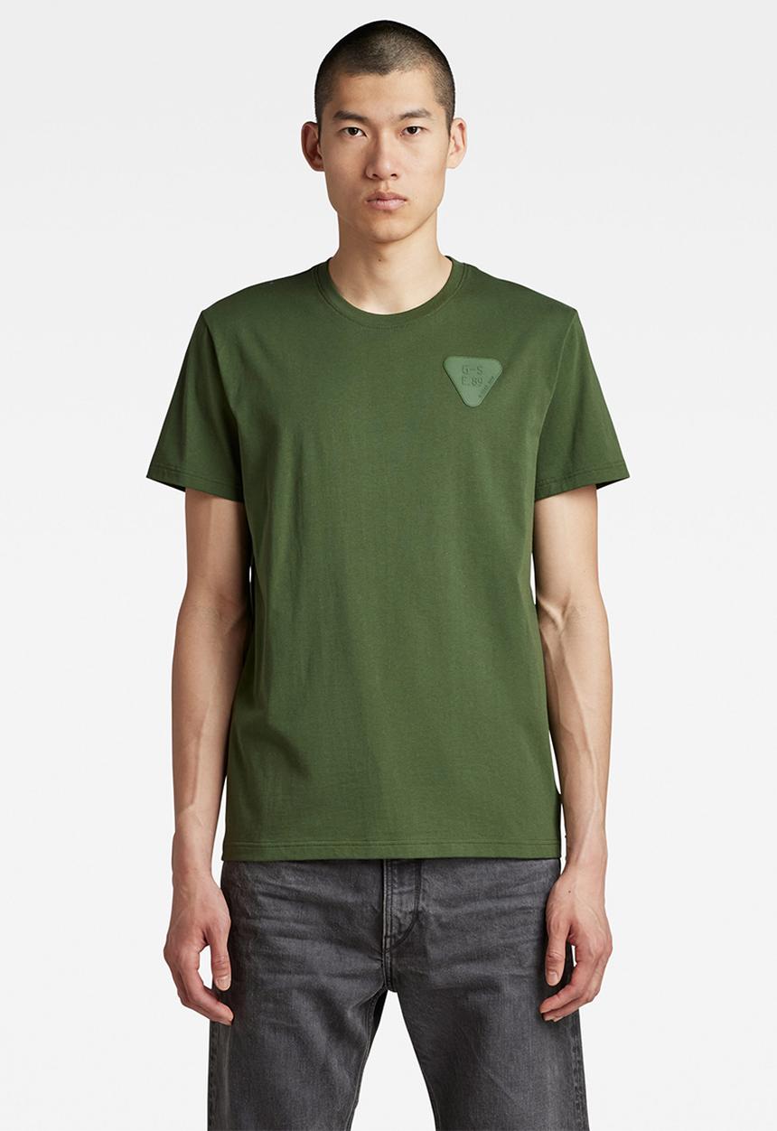 G-STAR - Shield chest high density r t - dk nuri green