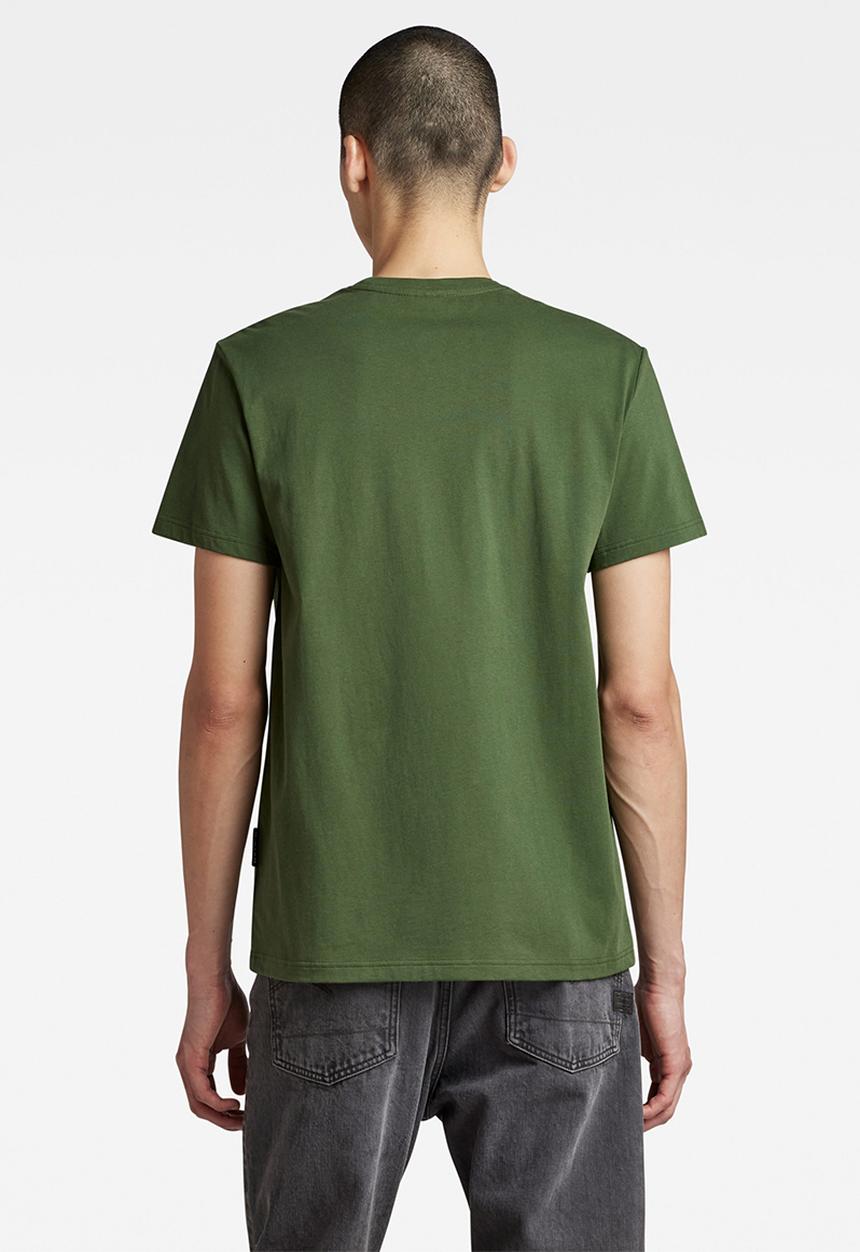 G-STAR - Shield chest high density r t - dk nuri green
