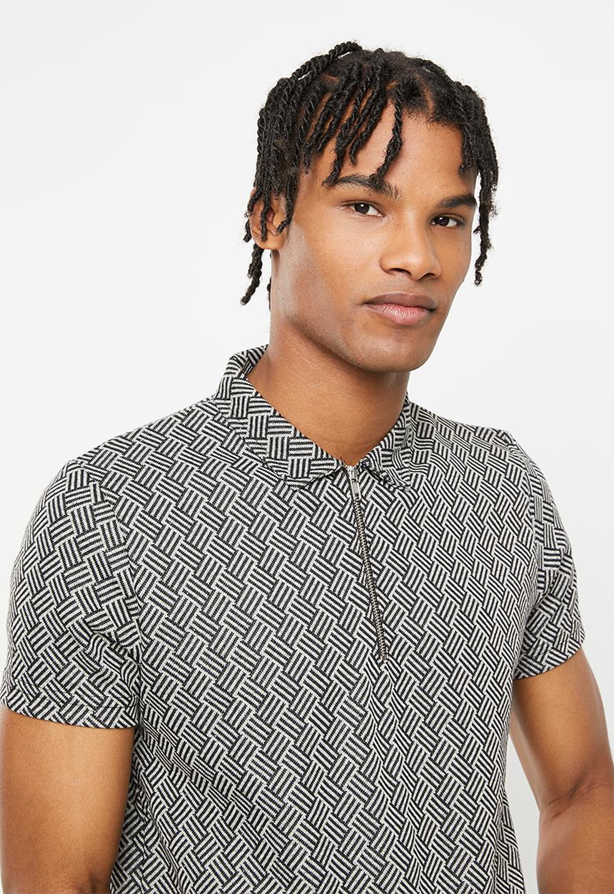 Brave Soul - Mps-501weave golfer - black & grey