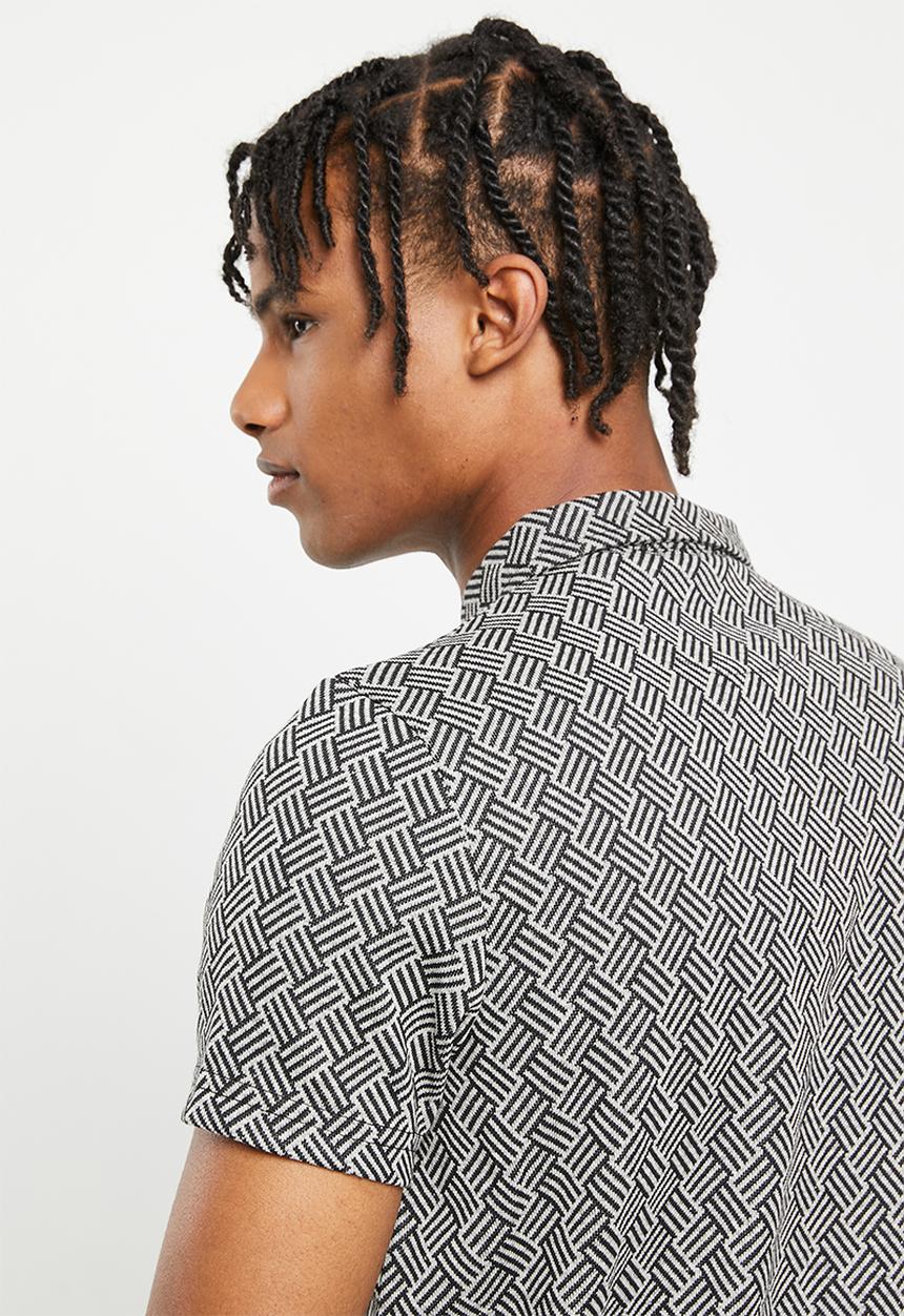 Brave Soul - Mps-501weave golfer - black & grey