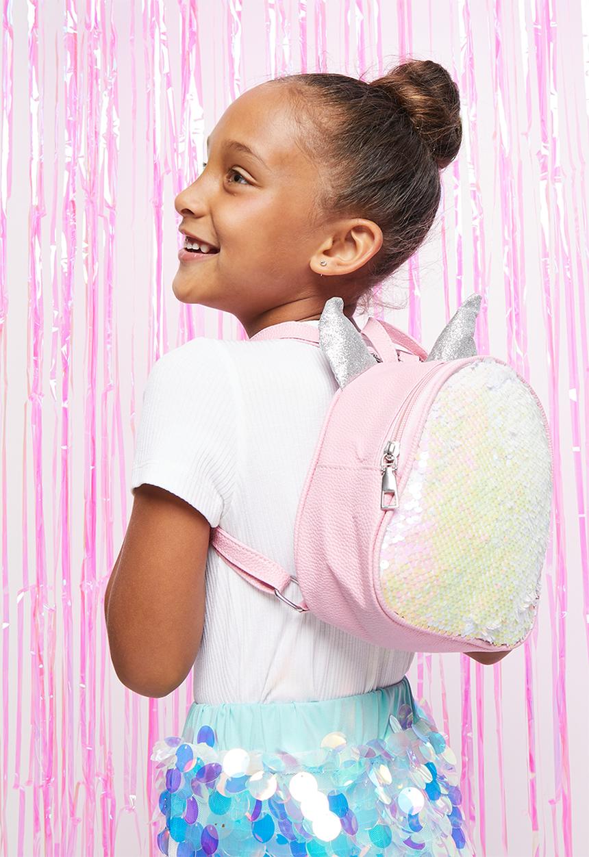 Pop Candy - Unicorn sequin bag - pink