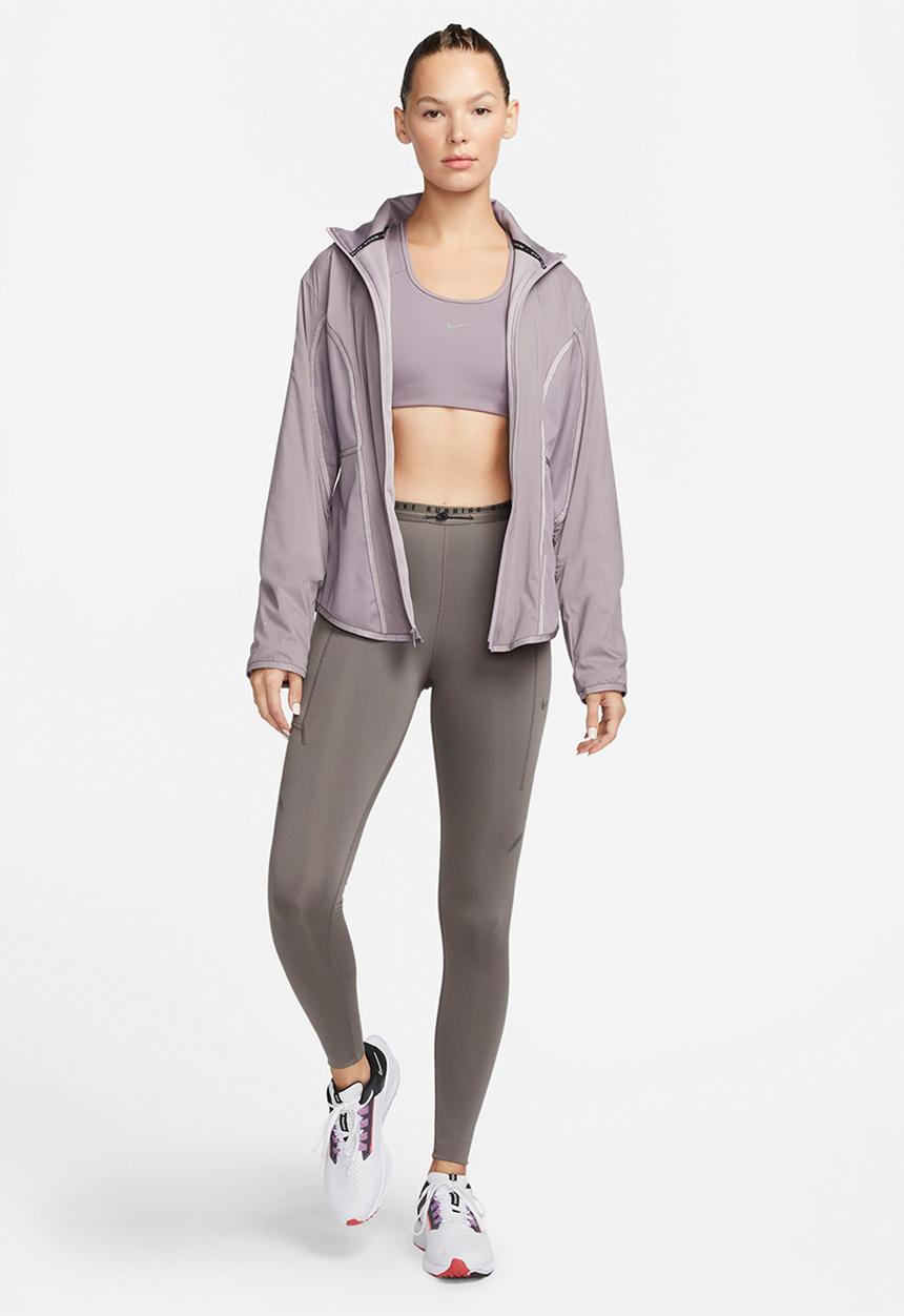 Nike - W nk sf run dvn jkt - purple smoke/black