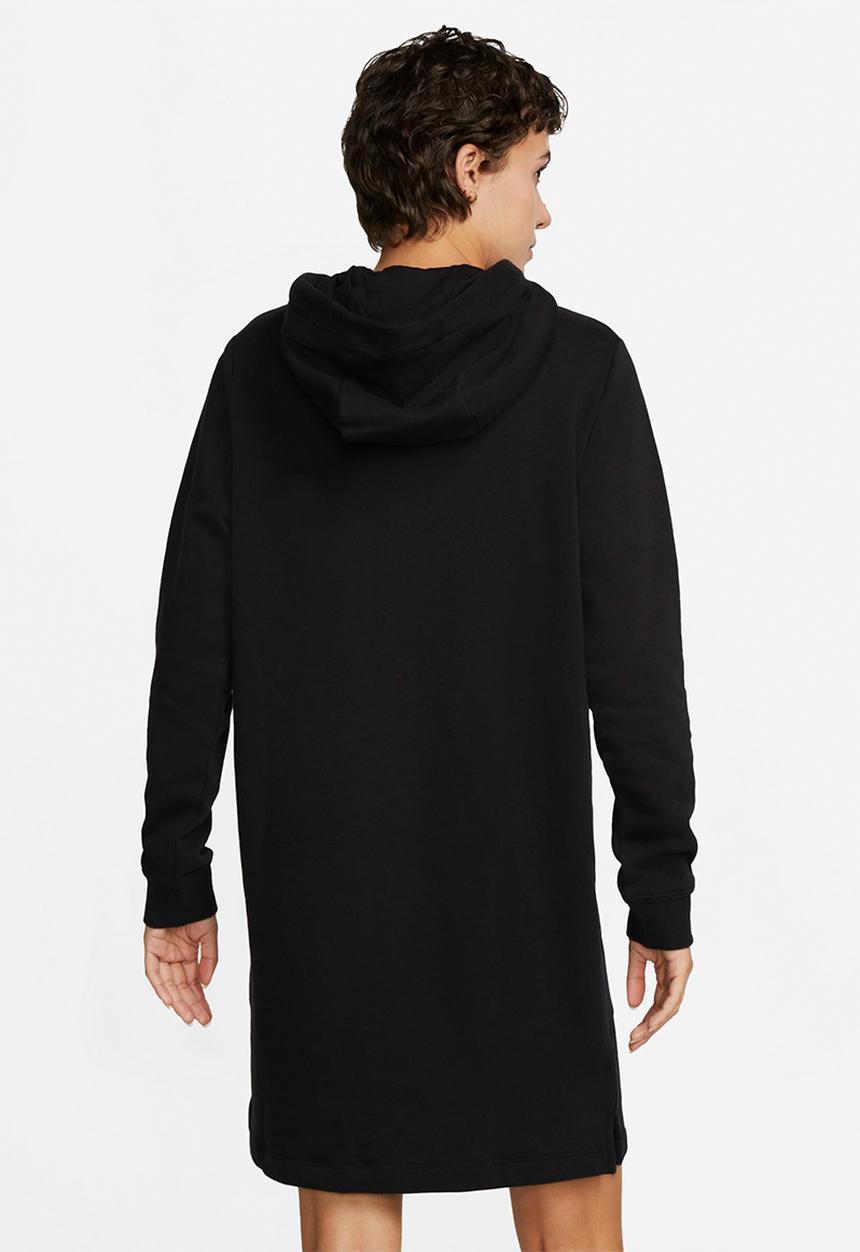 Nike - W nsw club flc dress - black/white