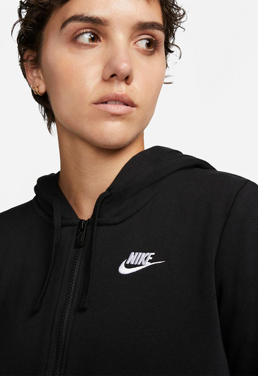 Nike - W nsw club flc dress - black/white