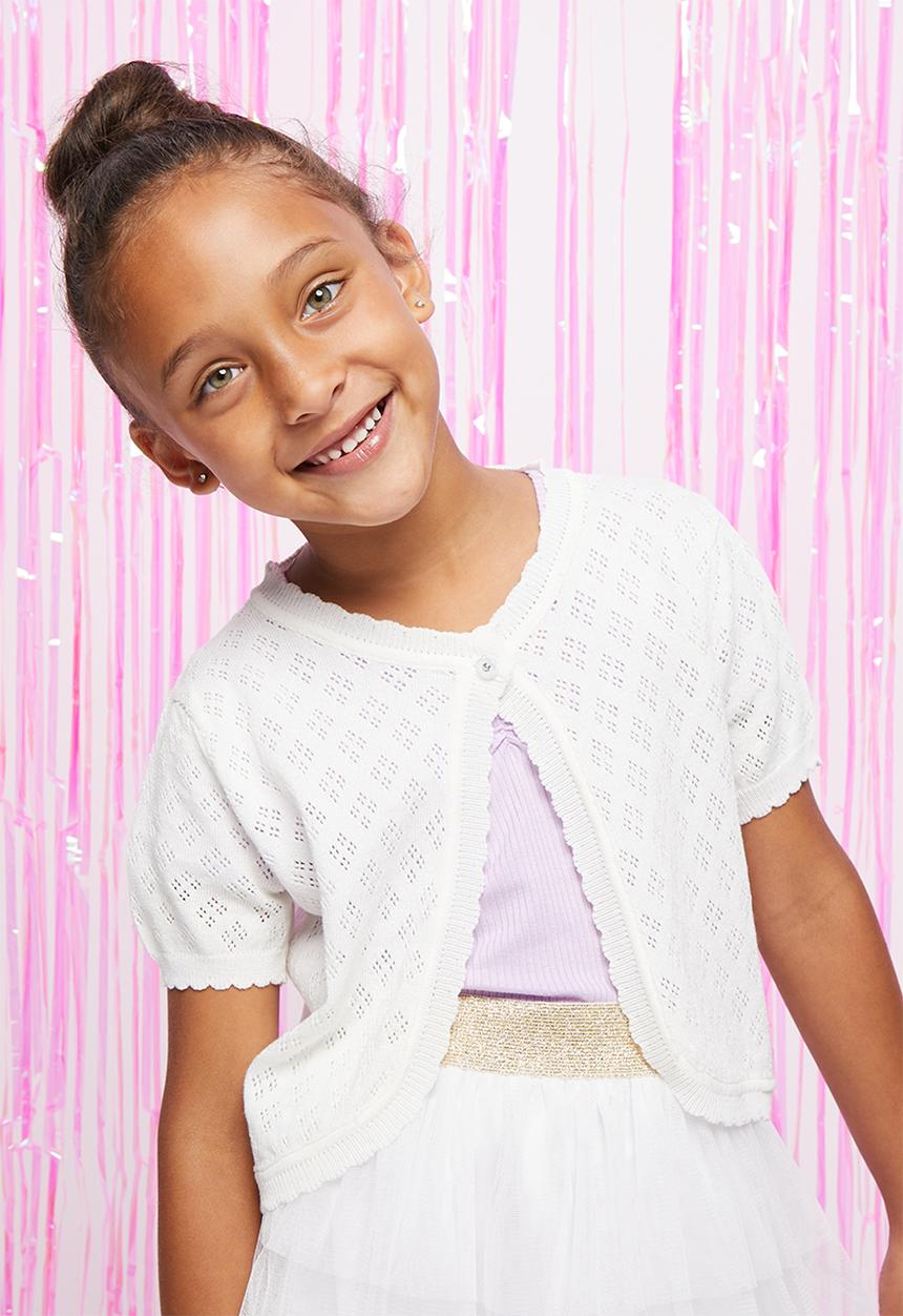 Pop Candy - Girls cardigan - light pink