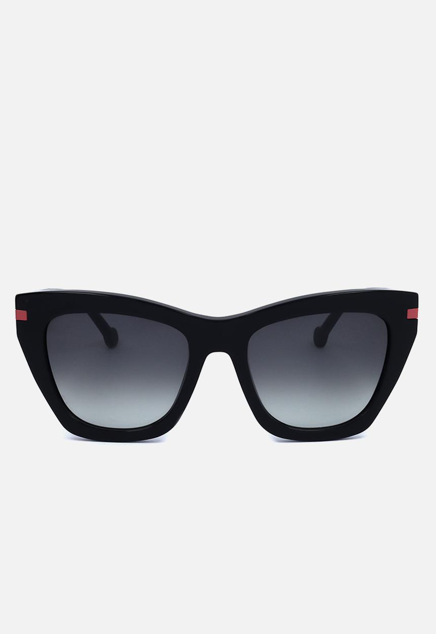 CAROLINA HERRERA - Carolina herrera cah sun she831 0700 55 20 140 sunglasses - shiny black