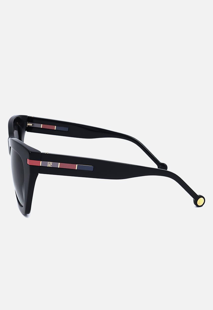 CAROLINA HERRERA - Carolina herrera cah sun she831 0700 55 20 140 sunglasses - shiny black