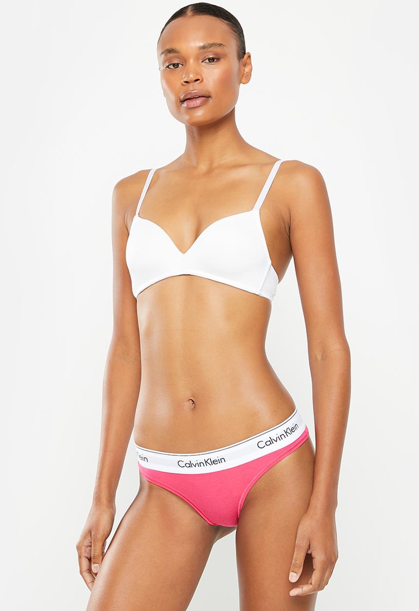 Calvin Klein - Thong modern cotton - raspberry sorbet