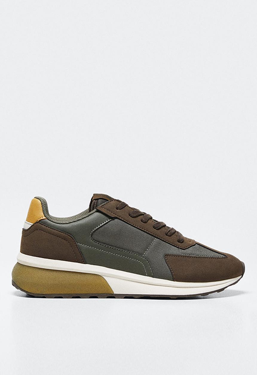MANGO - Sport shoes rule - beige & khaki