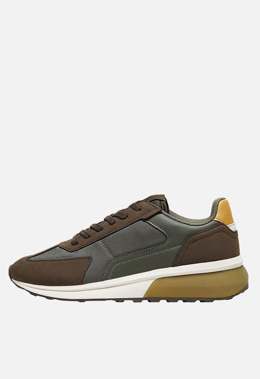 MANGO - Sport shoes rule - beige & khaki