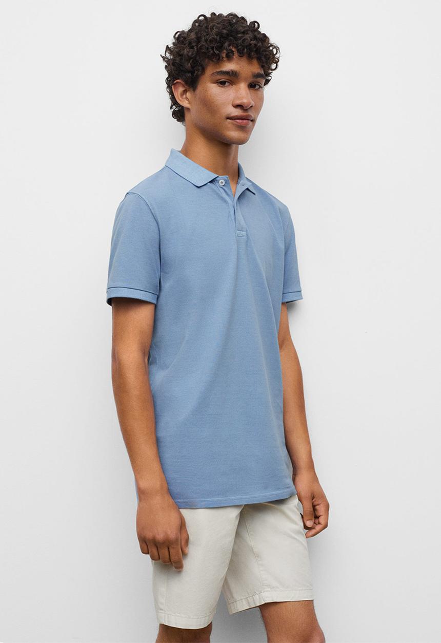 MANGO - Polo shirt polo - blue