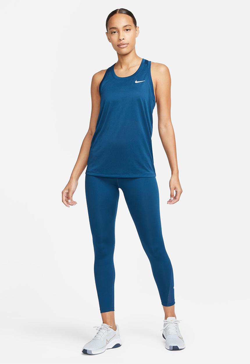 Nike - W nk df tank rlgd rcr lbr - valerian blue/white