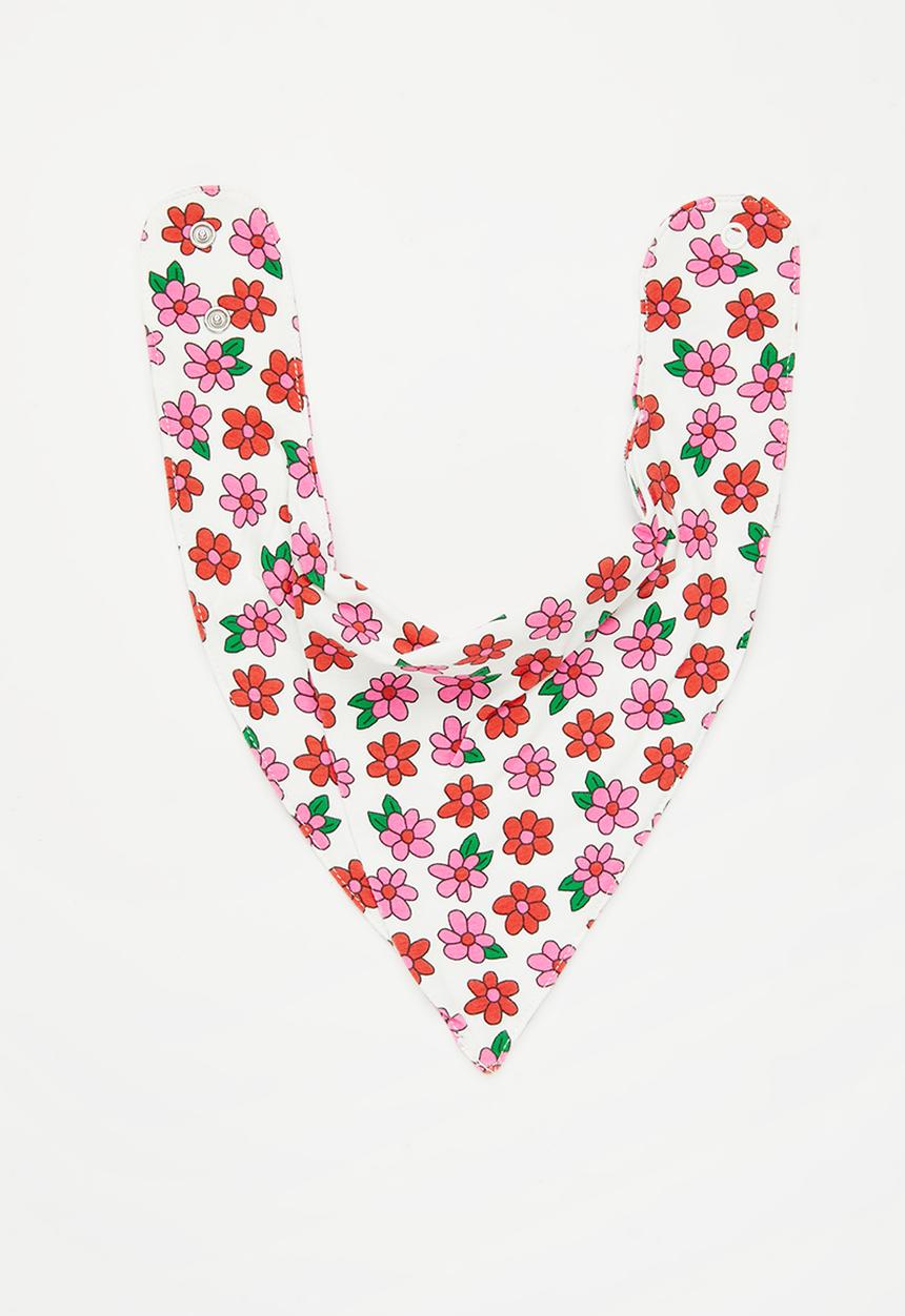 Cotton On - The bandana bib - vanilla/kris floral