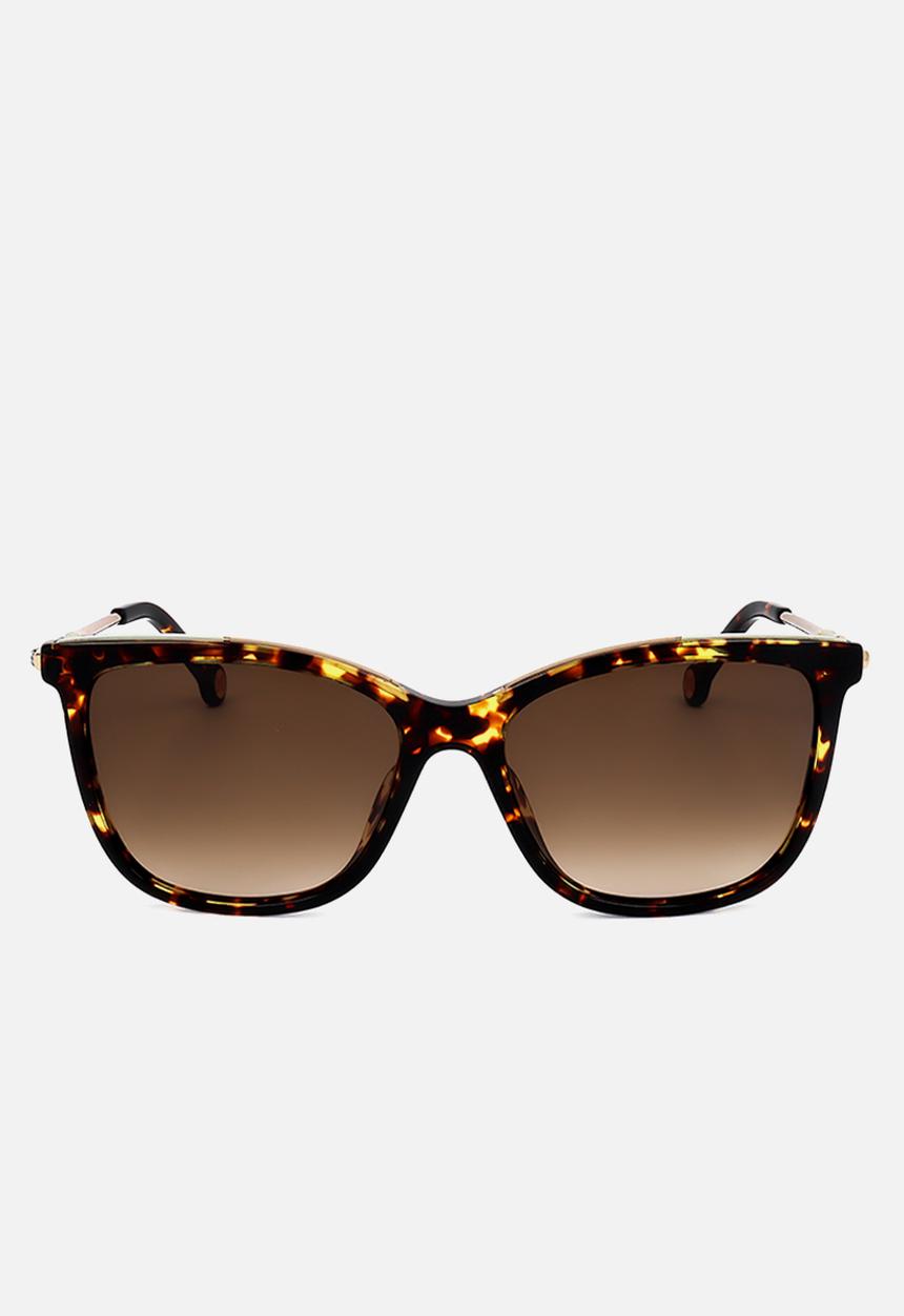 CAROLINA HERRERA - Carolina Herrera SHE Sunglasses - Shiny Dark Havana (Parallel Import)