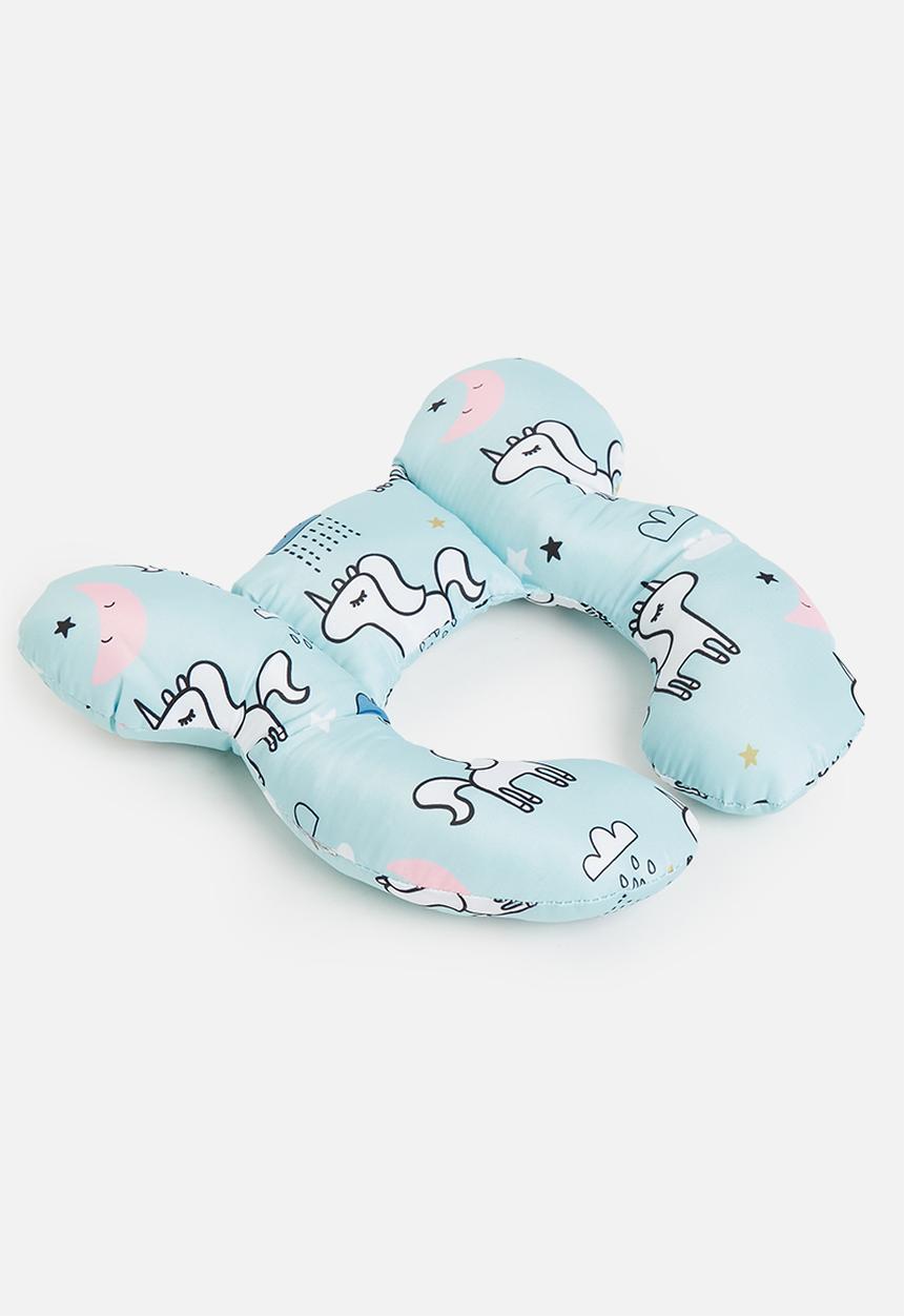 Pop Candy - Baby unicorn pillow - blue