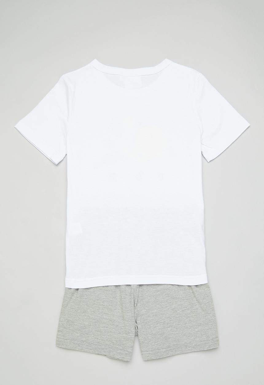 Superbalist - Looney Tunes pj set - white & grey