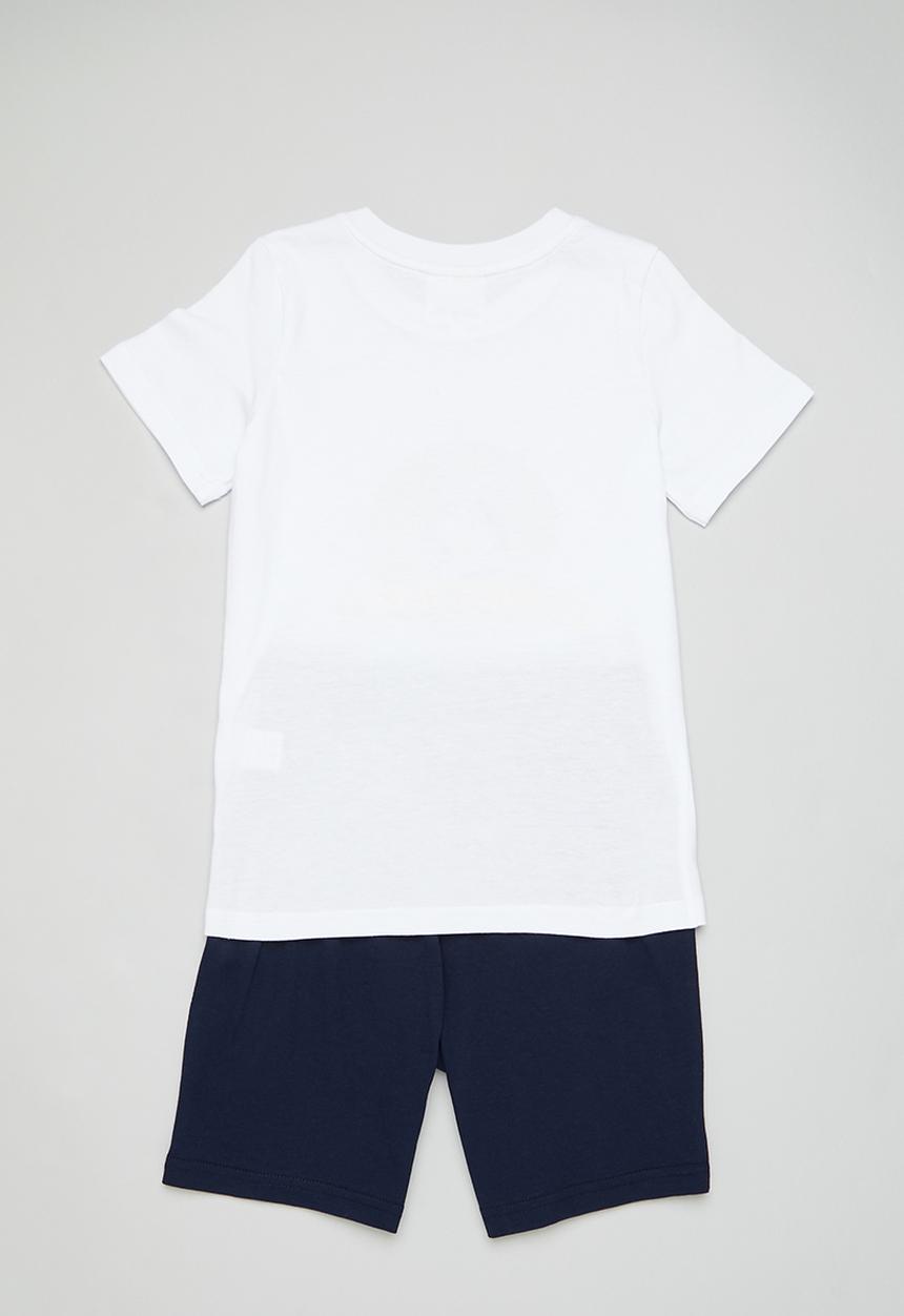 Superbalist - Looney Tunes pj set - white & navy 
