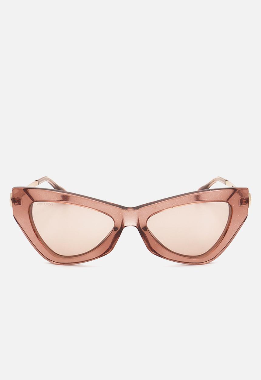Jimmy Choo - Jimmy choo jim sun sunglasses - pink glitter
