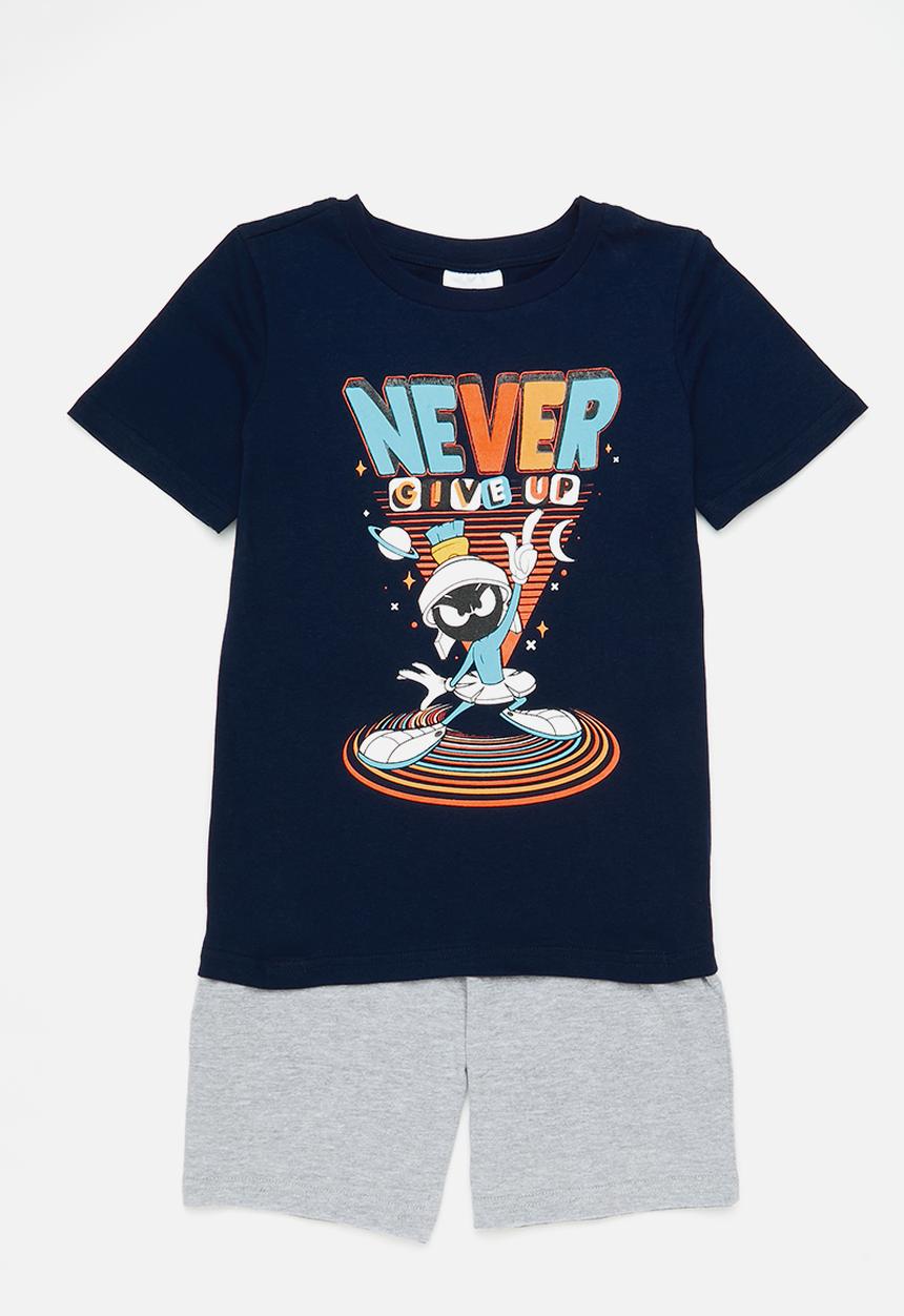 Superbalist - Looney Tunes pj set - navy & grey