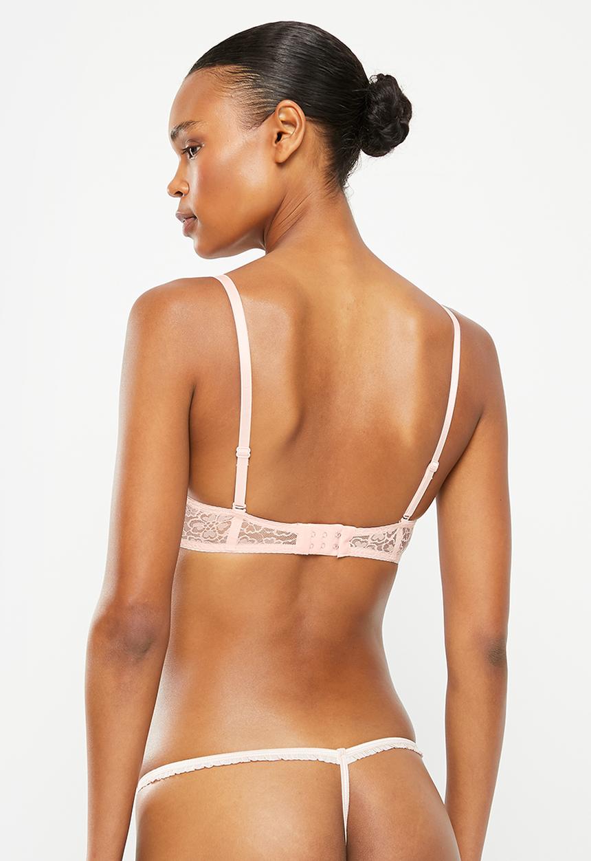 KANGOL - 2 Pack bra - pearly peach & white
