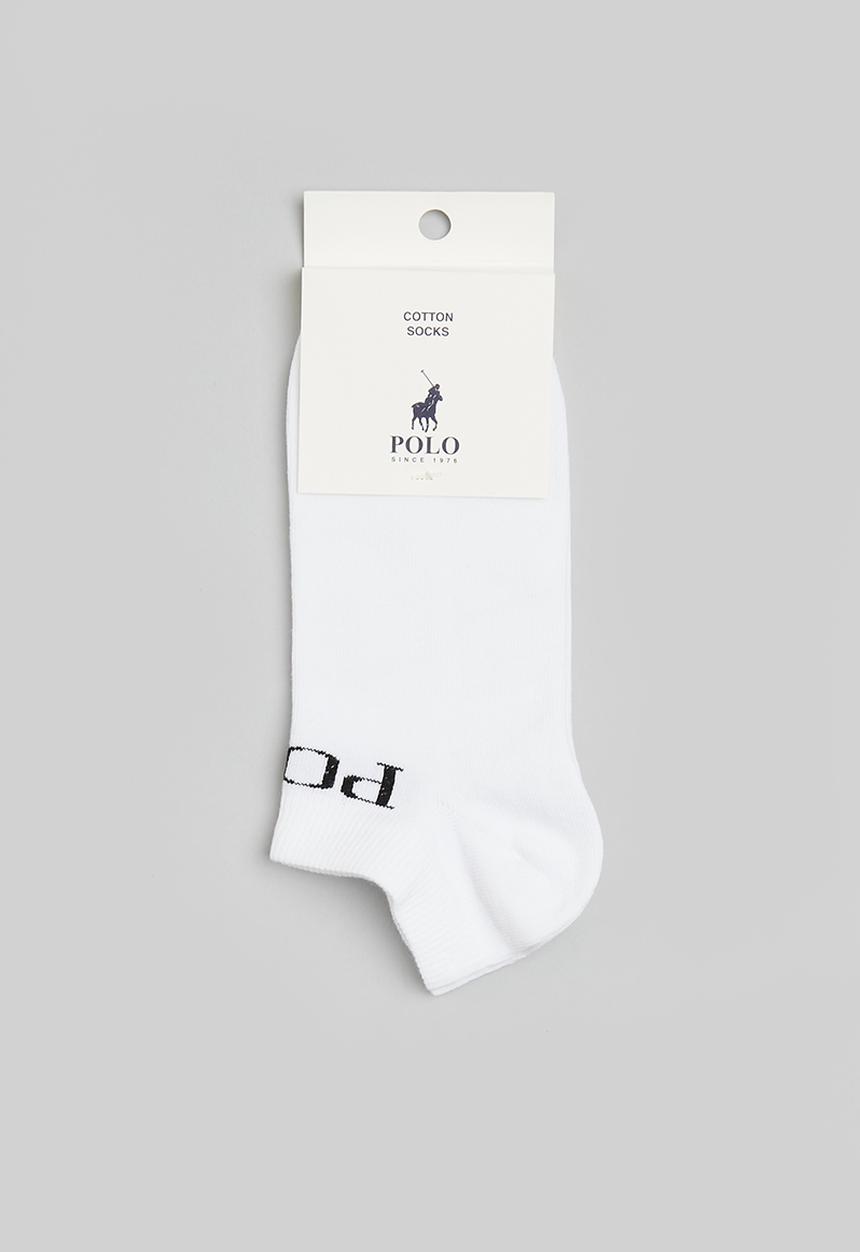 POLO - Trainer socks - white