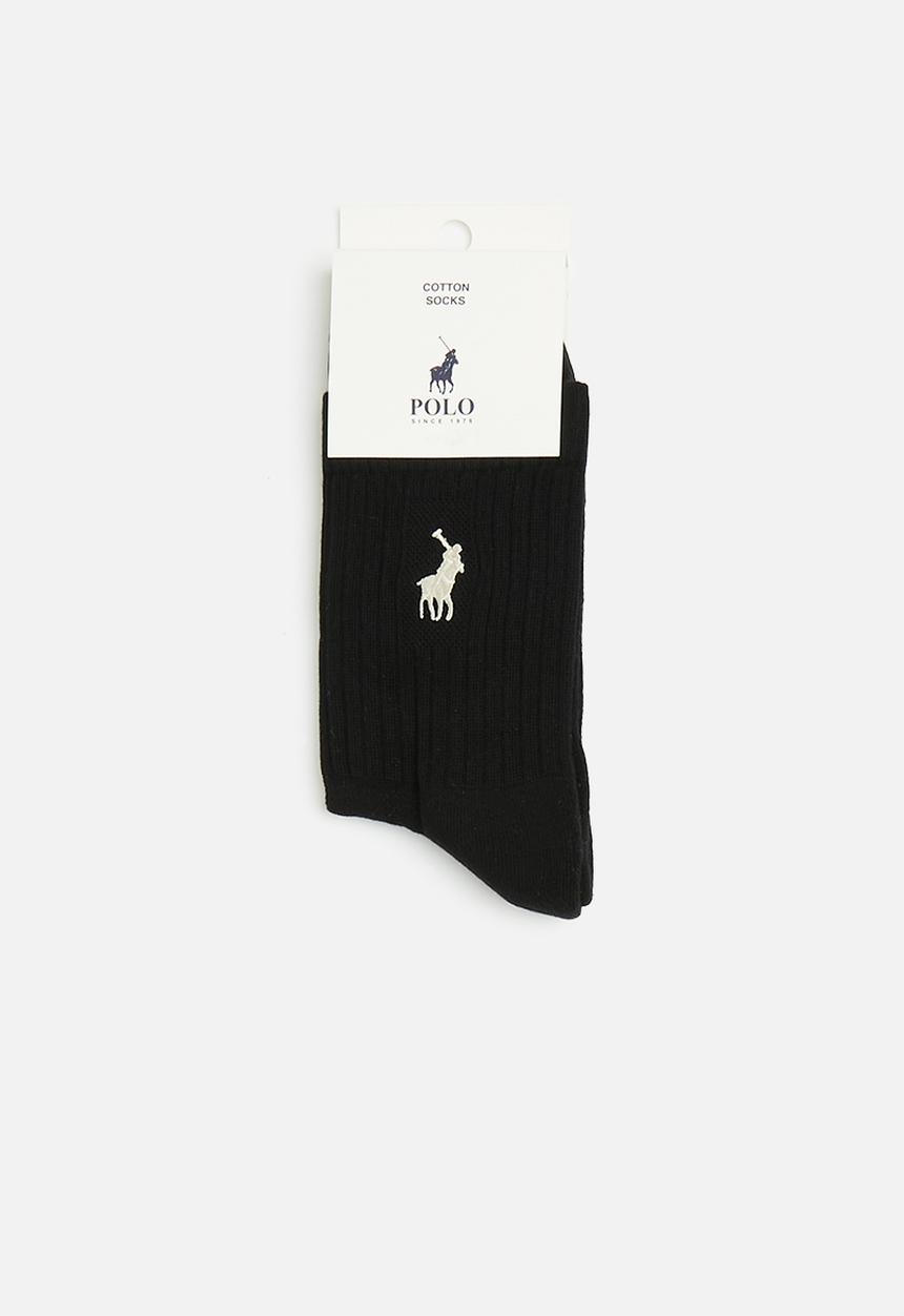POLO - Golf socks - black