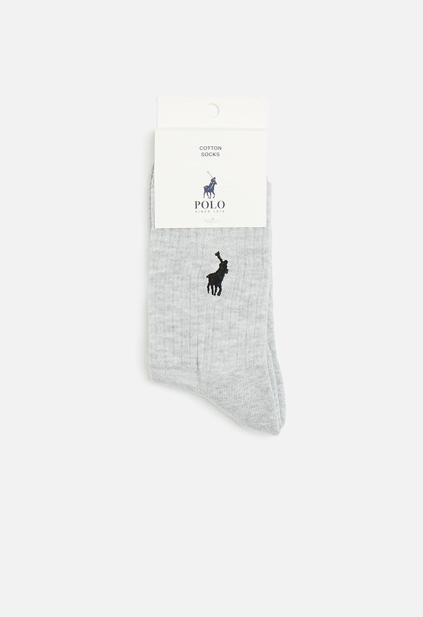 POLO - Golf socks - grey 
