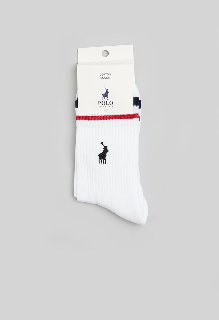POLO - Tennis socks - white