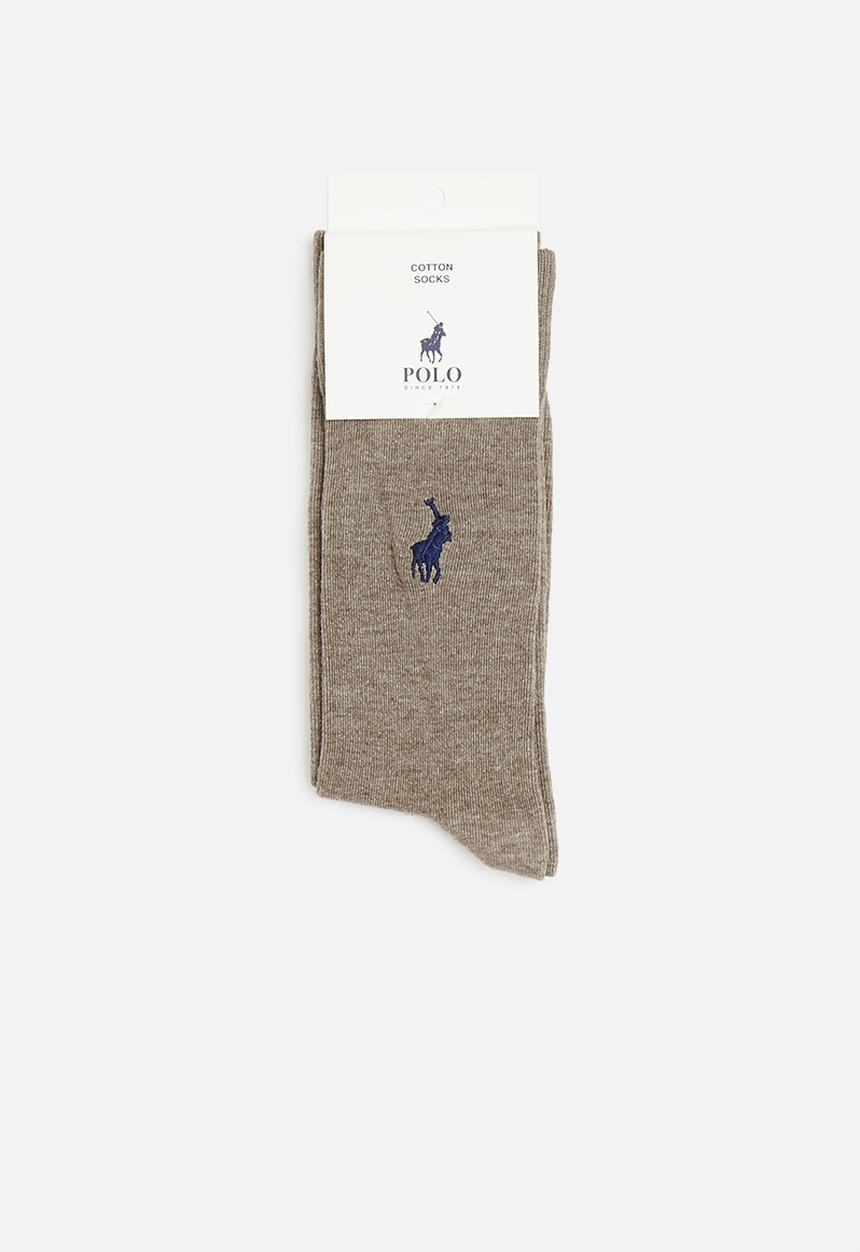 POLO - Polo plain socks - taupe