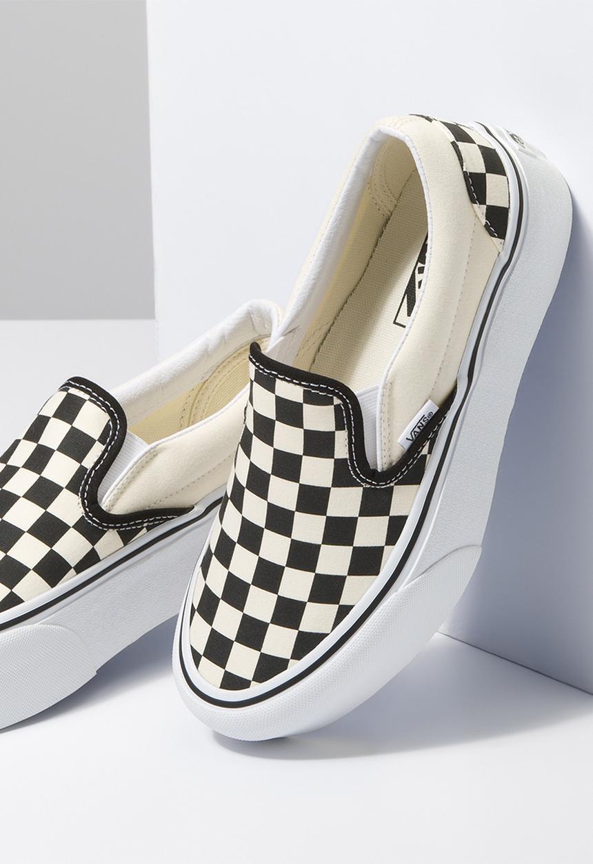 Vans - Classic slip-on stackform checkerboard