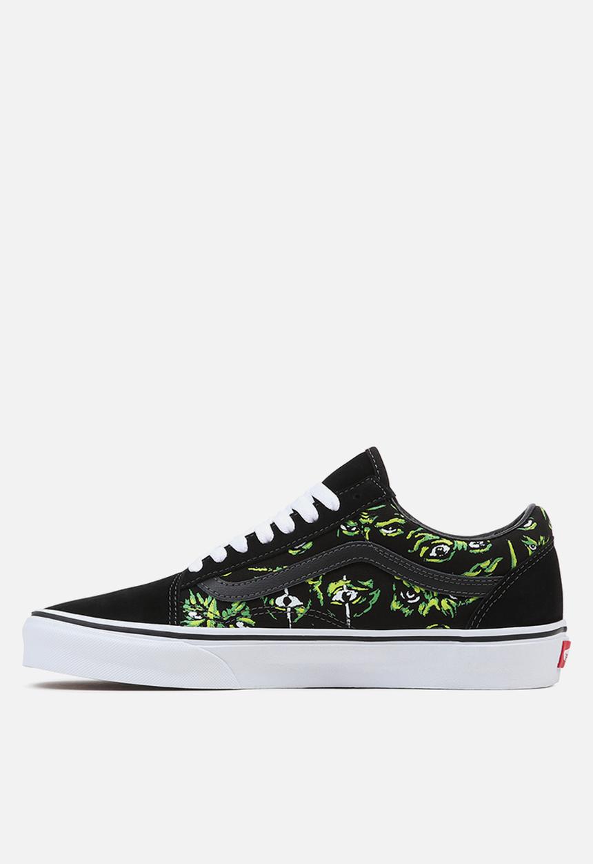 Vans - Old Skool -  eyes in the dark black/multi