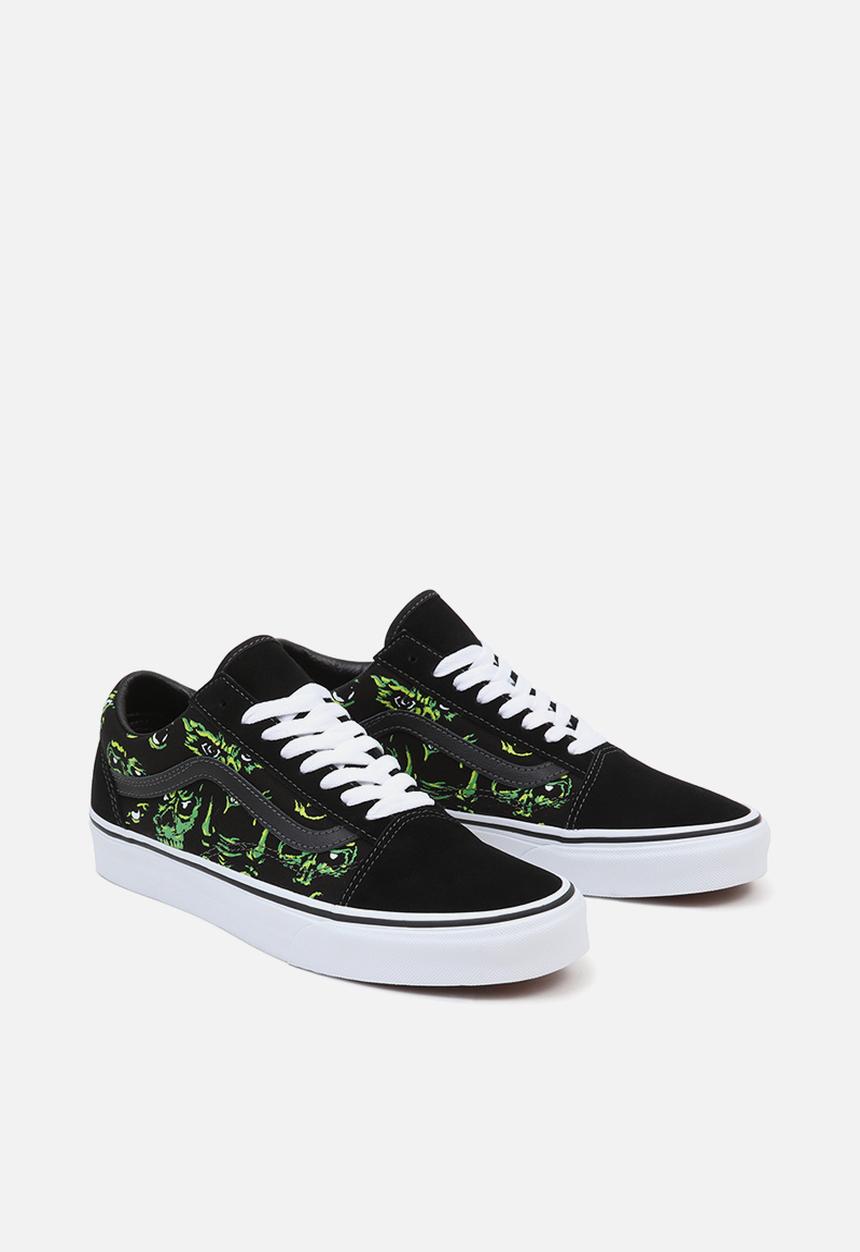 Vans - Old Skool -  eyes in the dark black/multi