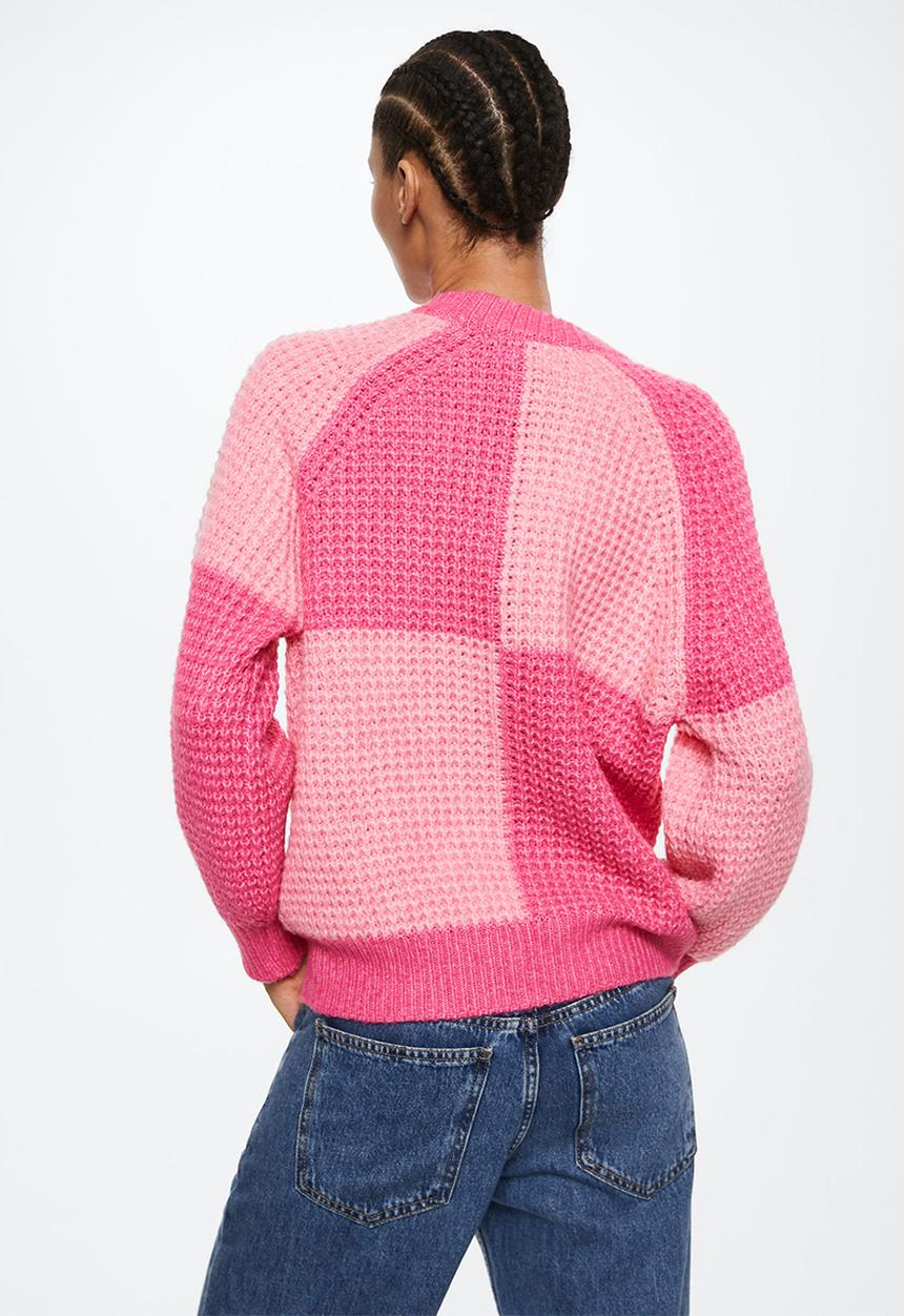 MANGO - Sweater cleob - bright pink