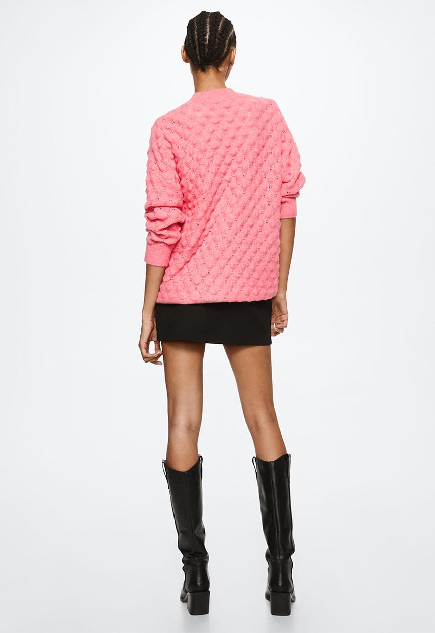 MANGO - Cardigan veruska -  pink