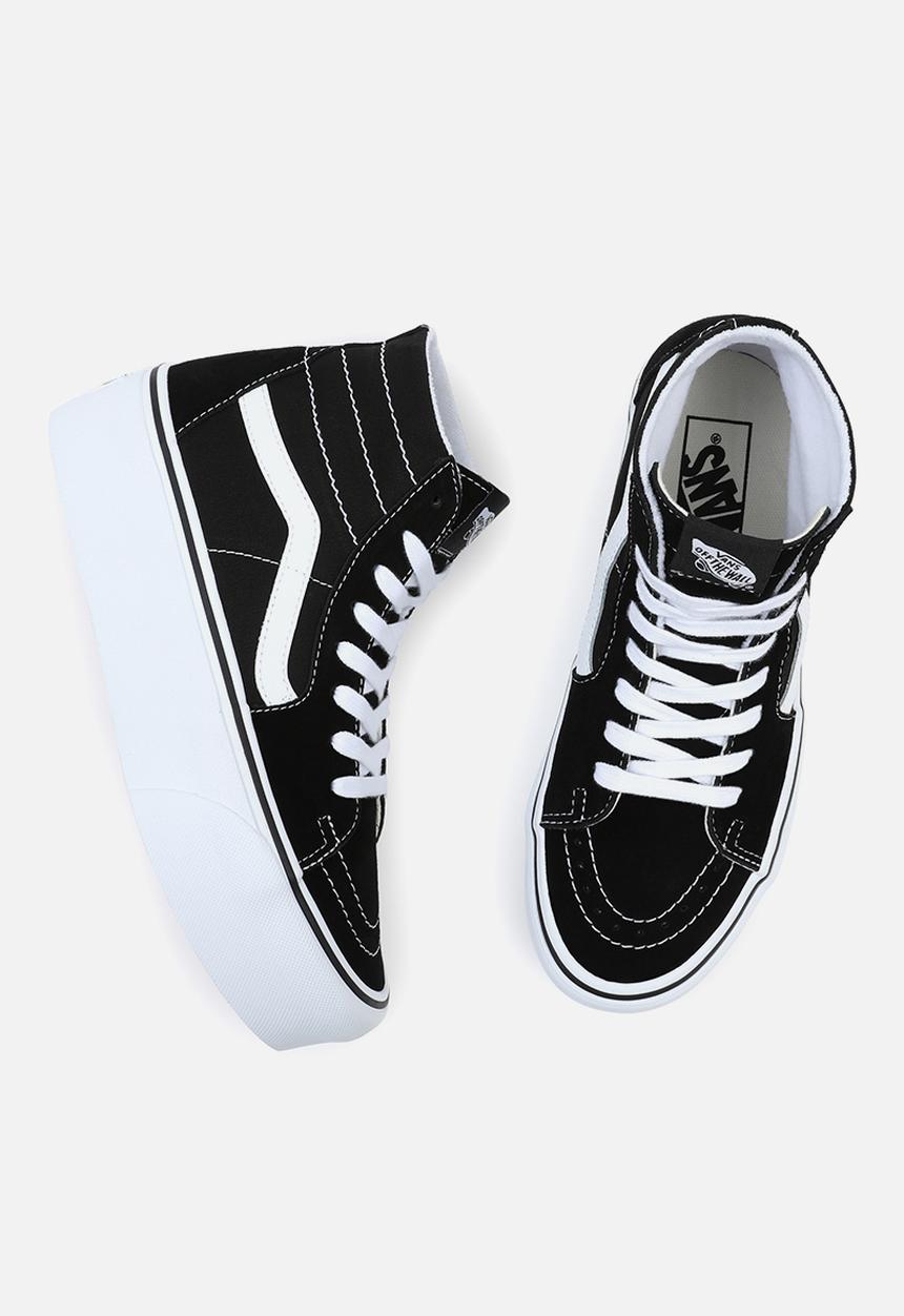 Vans - Sk8-hi tapered stackform -  black/true white