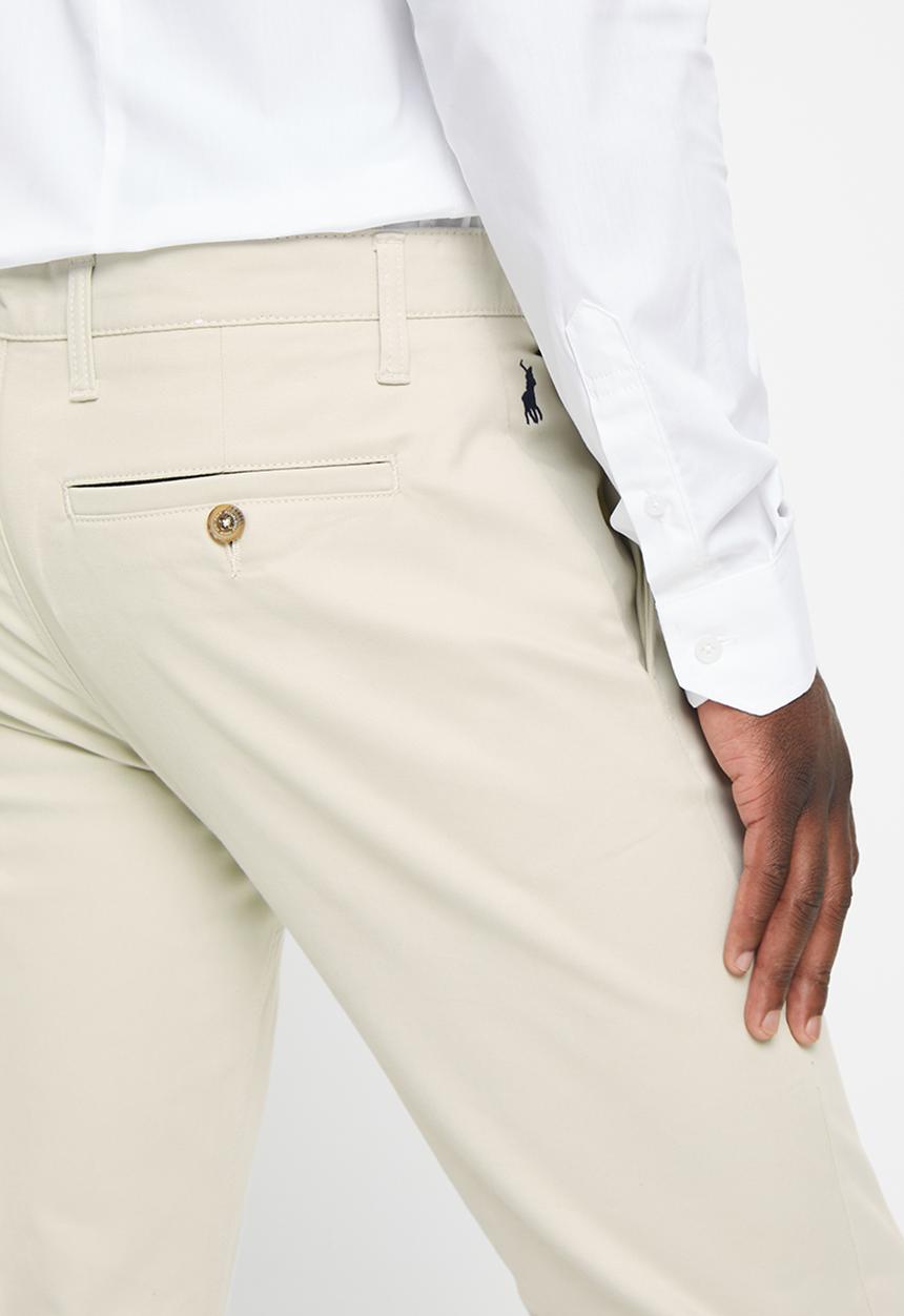 POLO - Men straight fit chino - bone