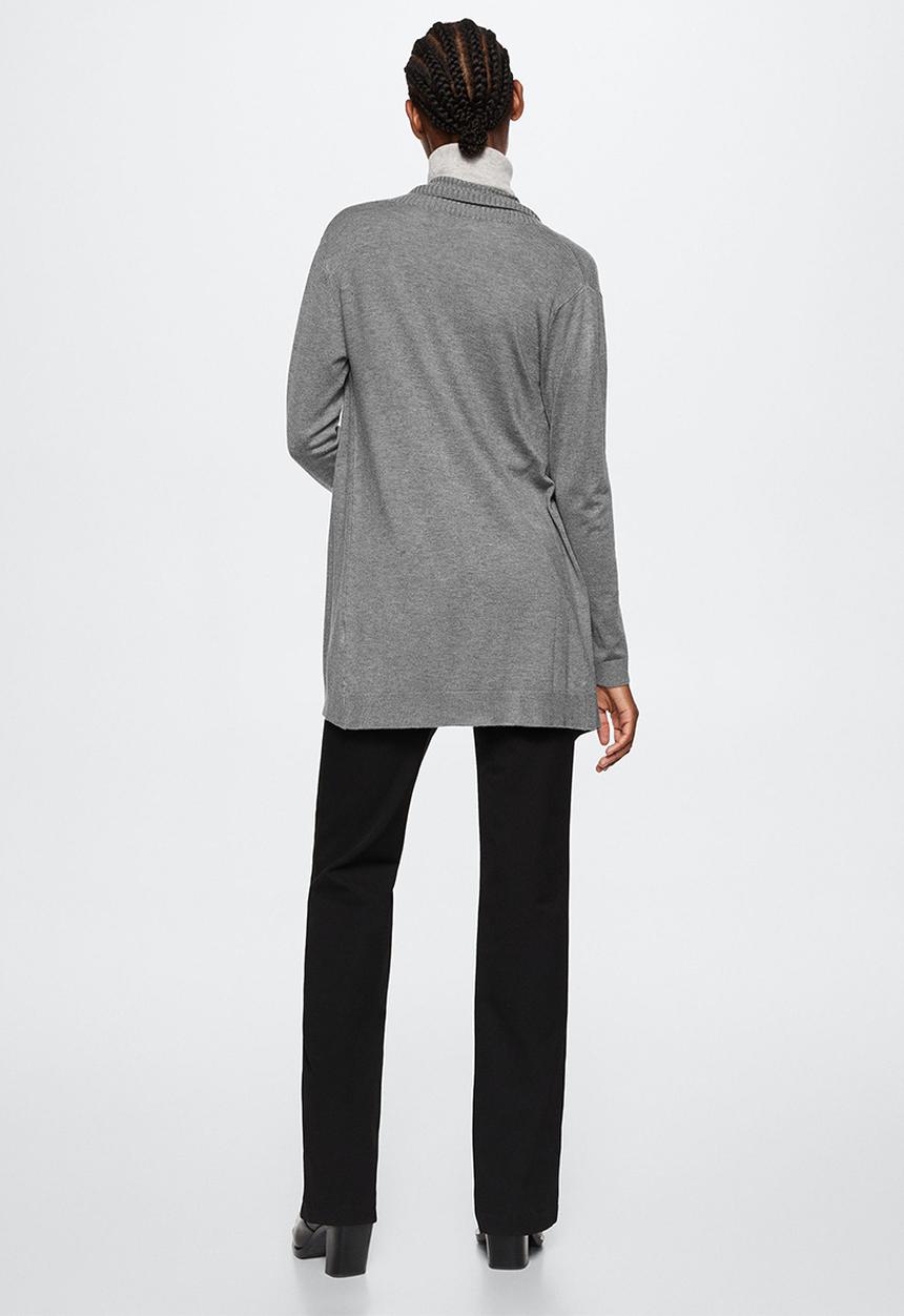 MANGO - Cardigan alma - medium gray