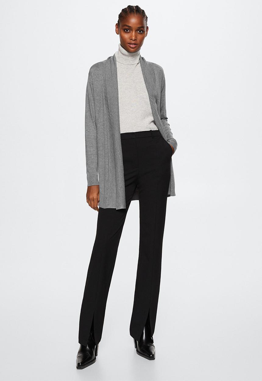 MANGO - Cardigan alma - medium gray
