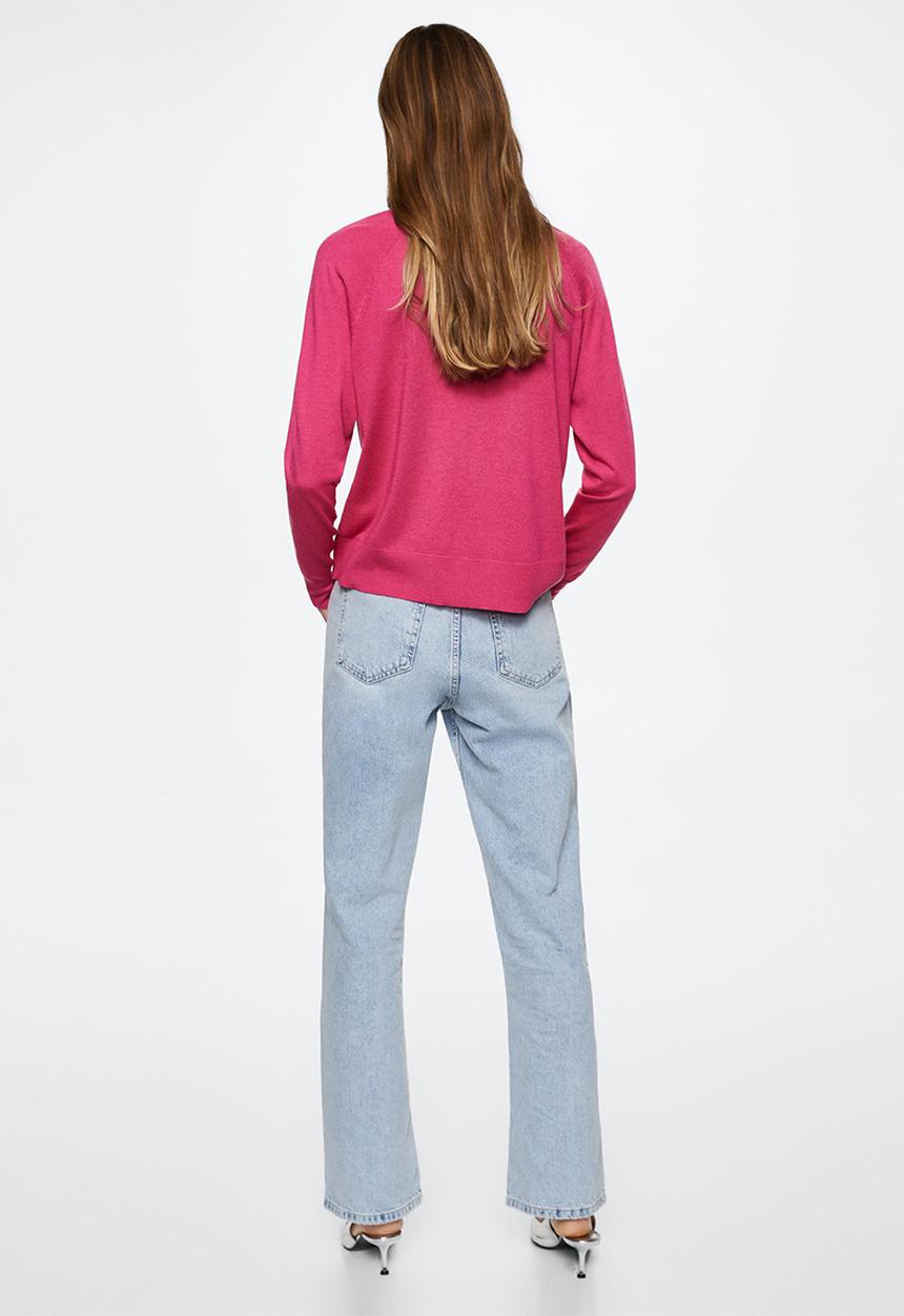 MANGO - Sweater lucav - bright pink