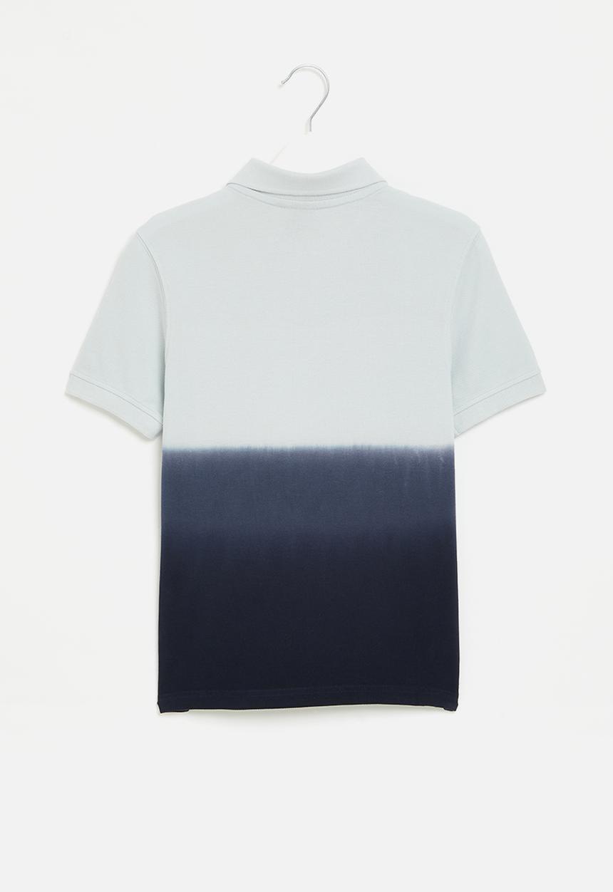 POLO - Boys ombre short sleeve golfer - navy