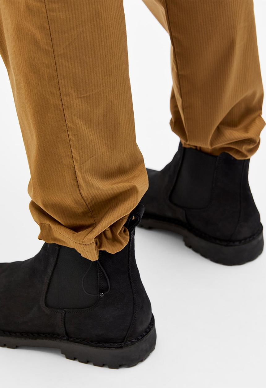 Selected Homme - Straight leg skye flex pants - brown